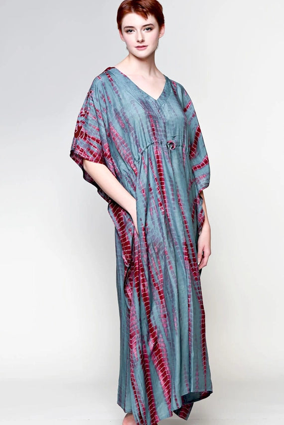 Shibori Caftans