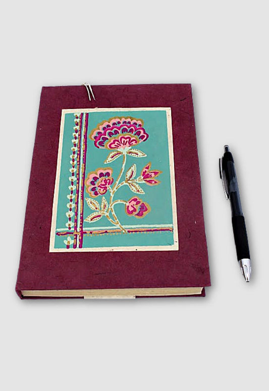 Colorful Floral Tree-Free-Paper Journal