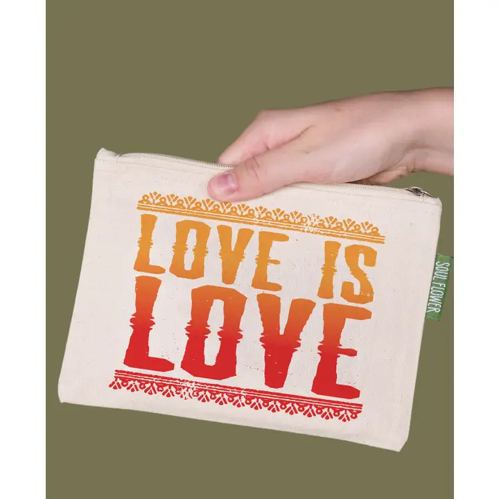 Love is Love Large Zipper Pouch