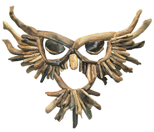 Owl Driftwood Wall Art