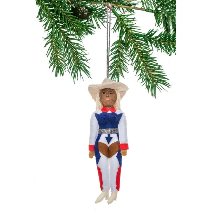Beyonce Cowboy Carter Ornament