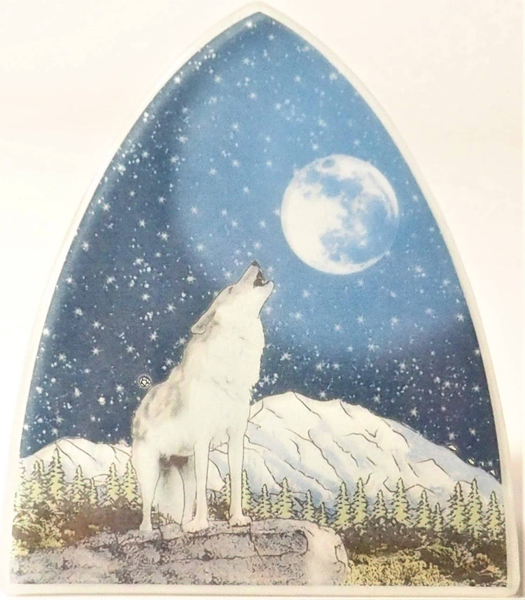 Wolf and Moon Night Light