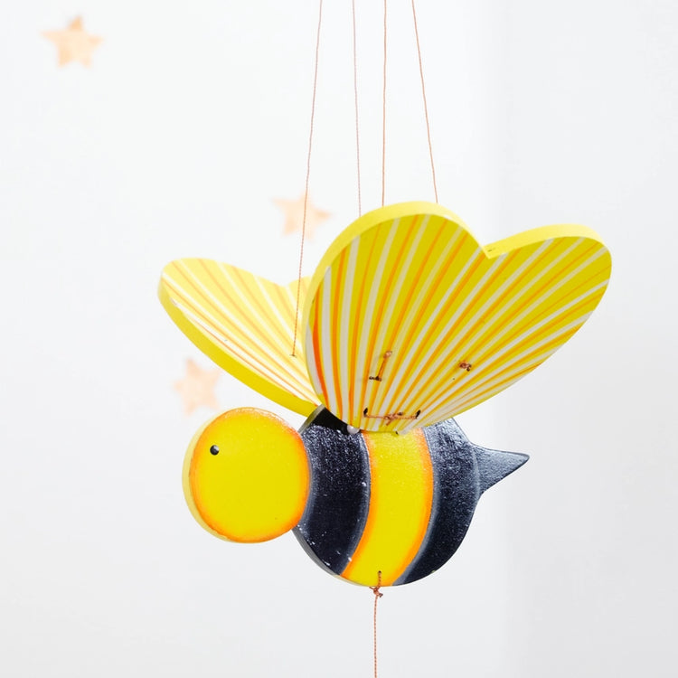 Bumble Bee Flying Mobile