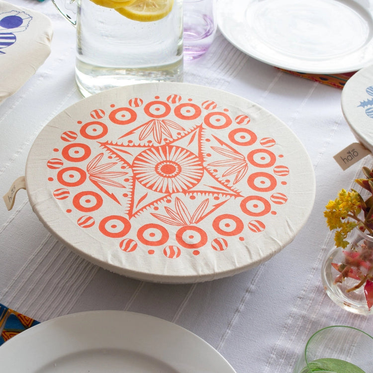 Aloe Large Round Dish Cover