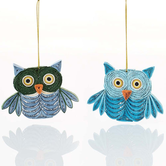 Quilled Owl Ornament