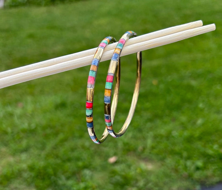 Color Splash Bangle Bracelet