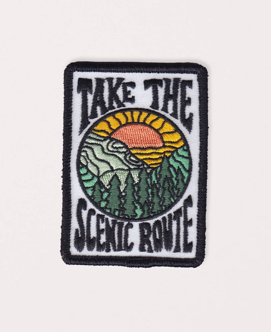 Take the Scenic Route Iron-On Patch