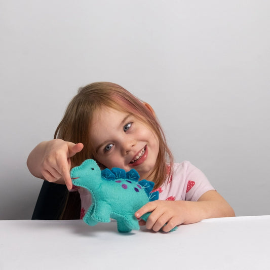 Felt Stegosaurus Dinosaur