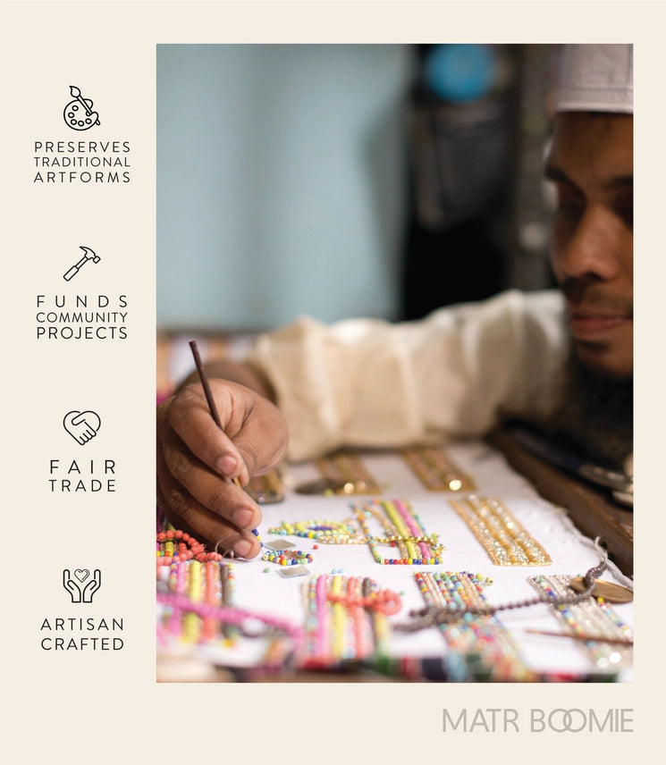 Sitara Starry Studded Round Hoop Earrings