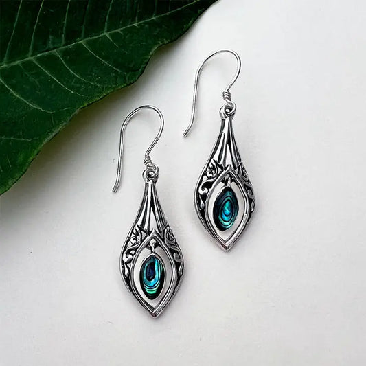 Dewdrop Abalone Earrings
