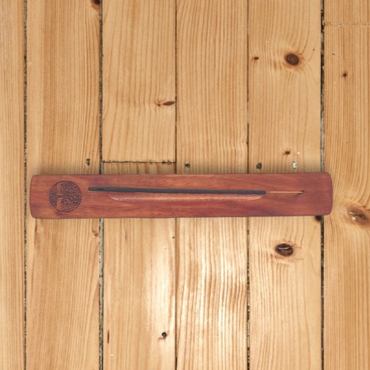 Tree of Life Wooden Incense Holder