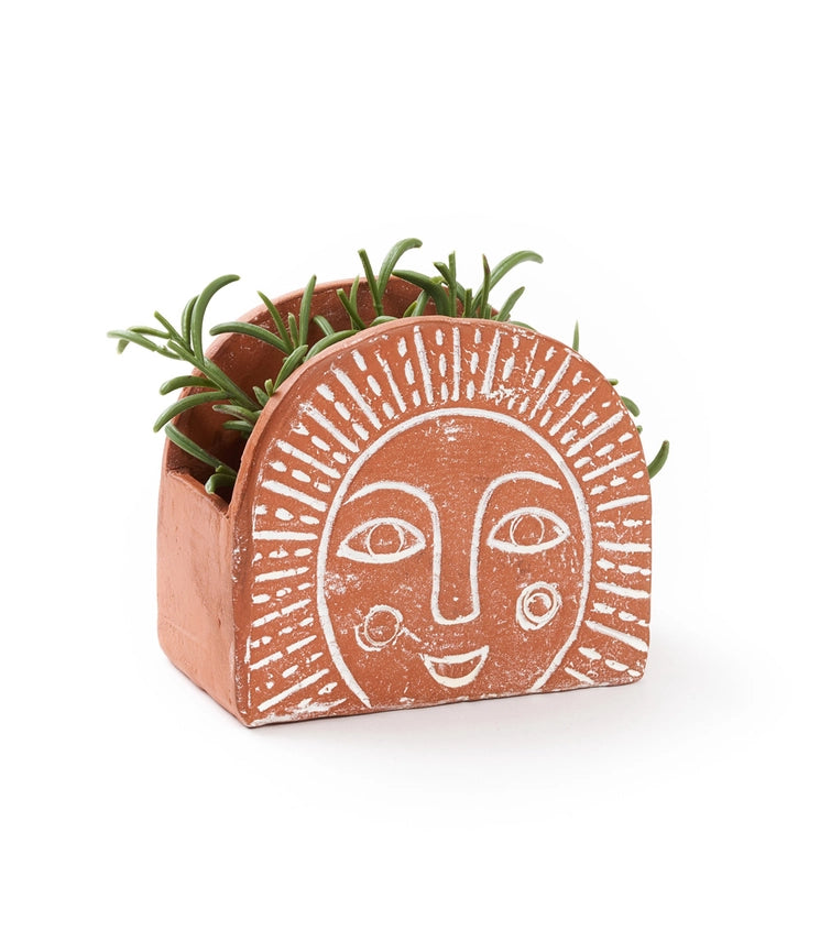 Vasanta Terracotta Sunrise Planter