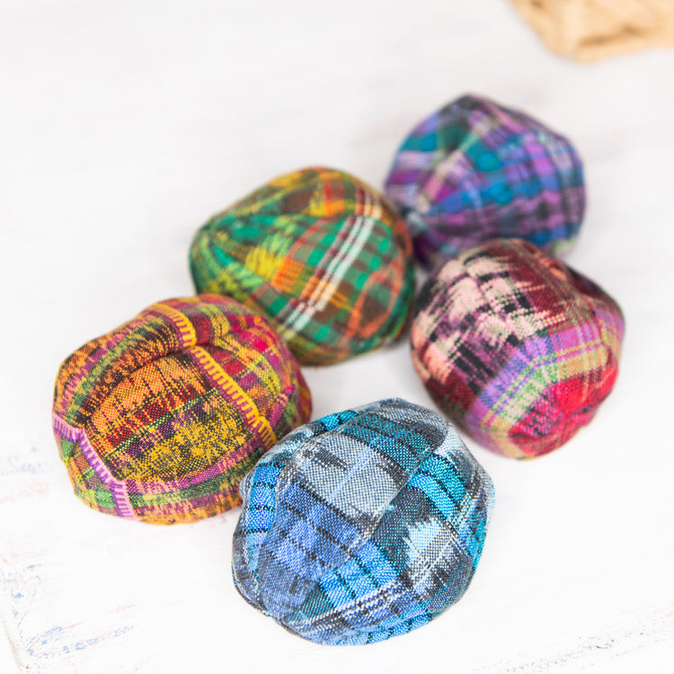 Patch Cloth Paneled Footbag