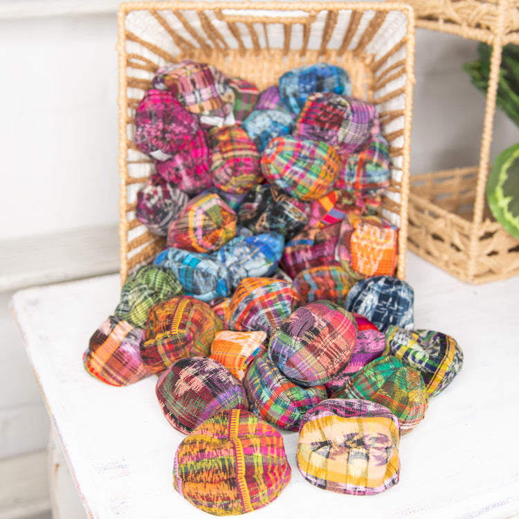 Patch Cloth Paneled Footbag