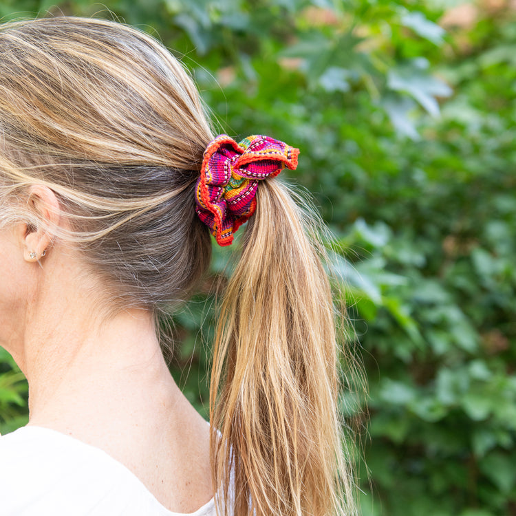 Guatemalan Hair Scrunchies