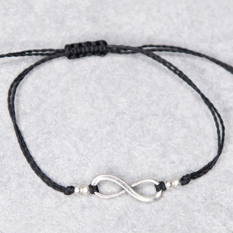 Infinity String Charm Bracelet