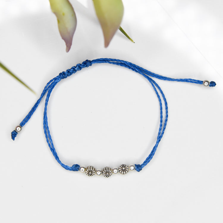 Sun Bead String Bracelet