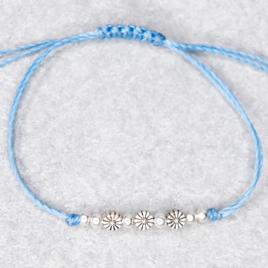 Sun Bead String Bracelet