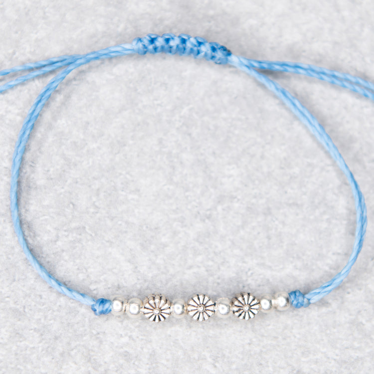Sun Bead String Bracelet