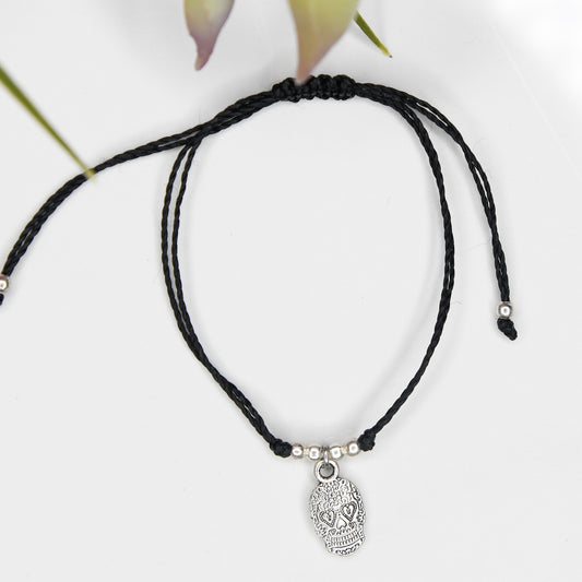 Sugar Skull String Bracelet