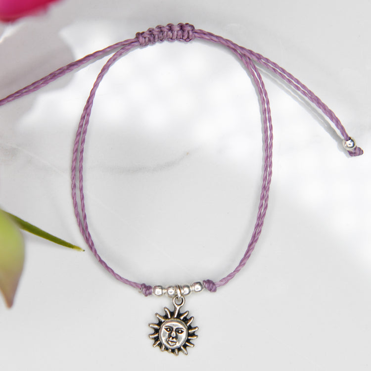 Sun String Charm Bracelet