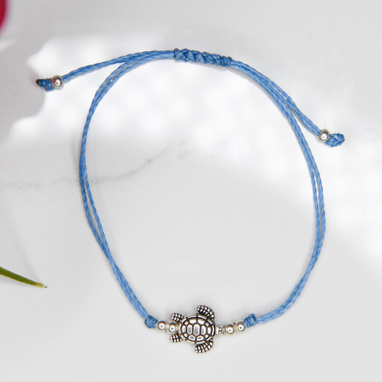 Turtle String Charm Bracelet