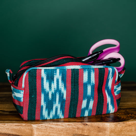 Ikat Cosmetic Bags