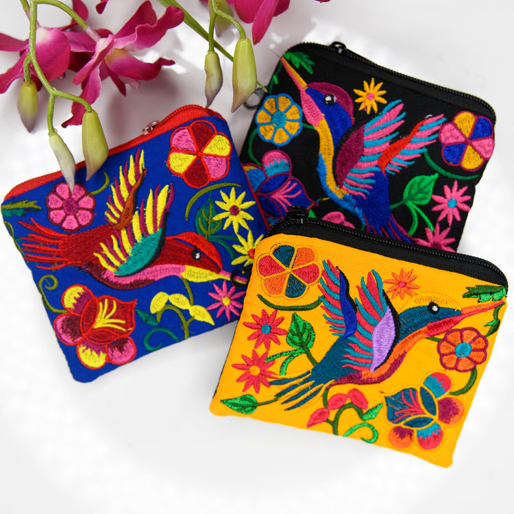 Hummingbird Coin Bag