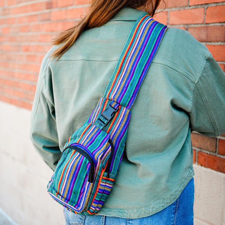 Ikat Harp Bag