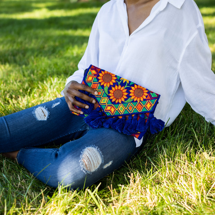Tassel Fiesta Clutch