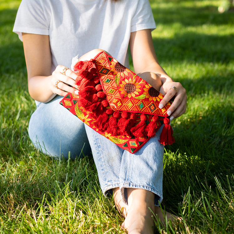 Tassel Fiesta Clutch
