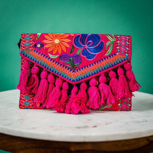 Tassel Fiesta Clutch