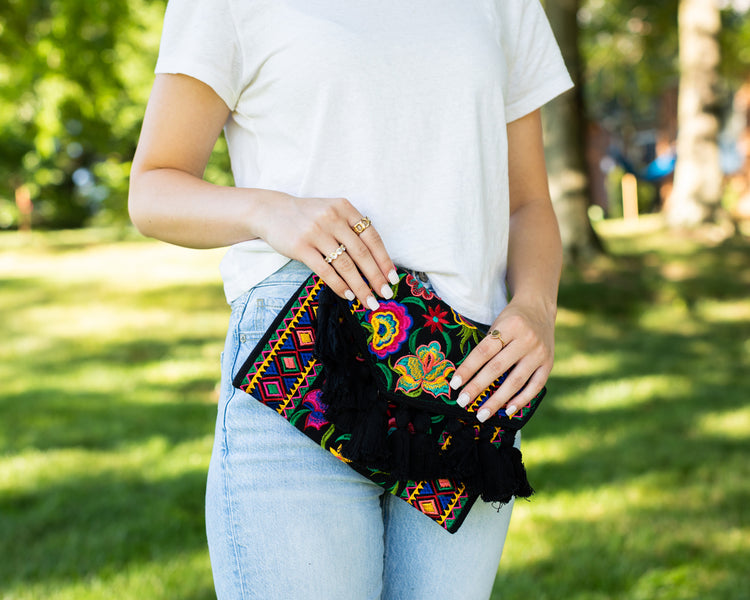 Tassel Fiesta Clutch