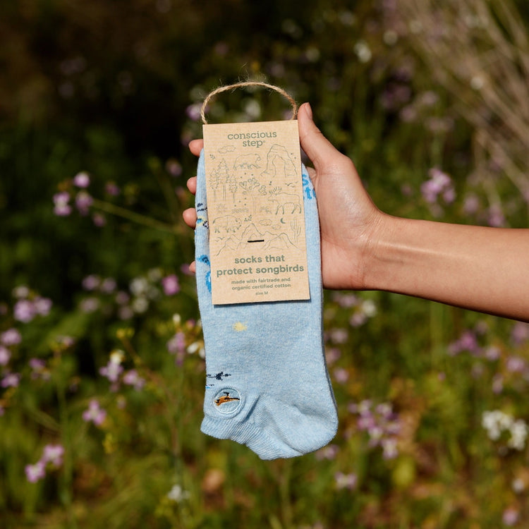 Ankle Socks that Protect Songbirds