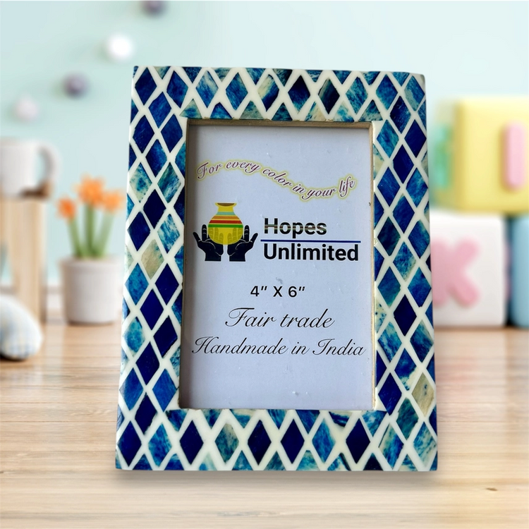 Azure Essence Picture Frame