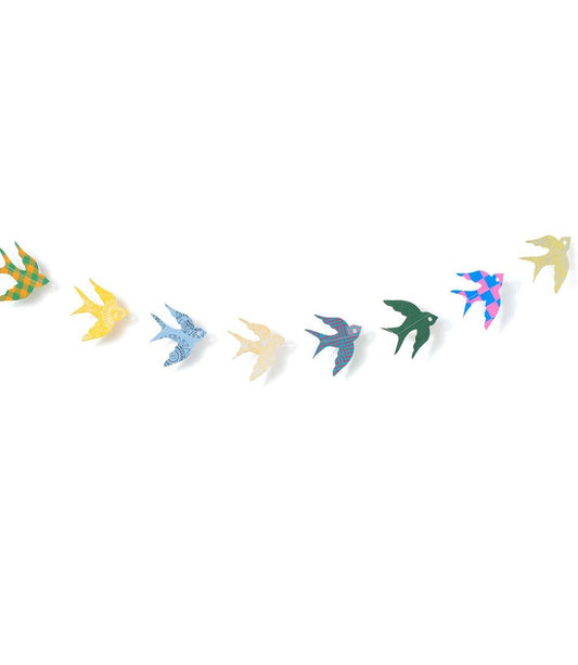 Bird Recycled Cotton Garland
