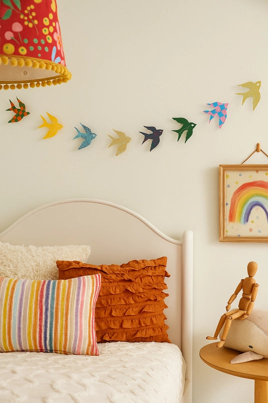 Bird Recycled Cotton Garland