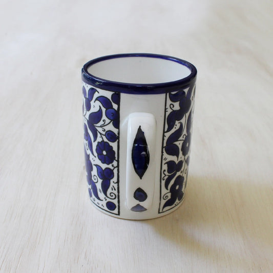 Blue West Bank Ceramic Mug