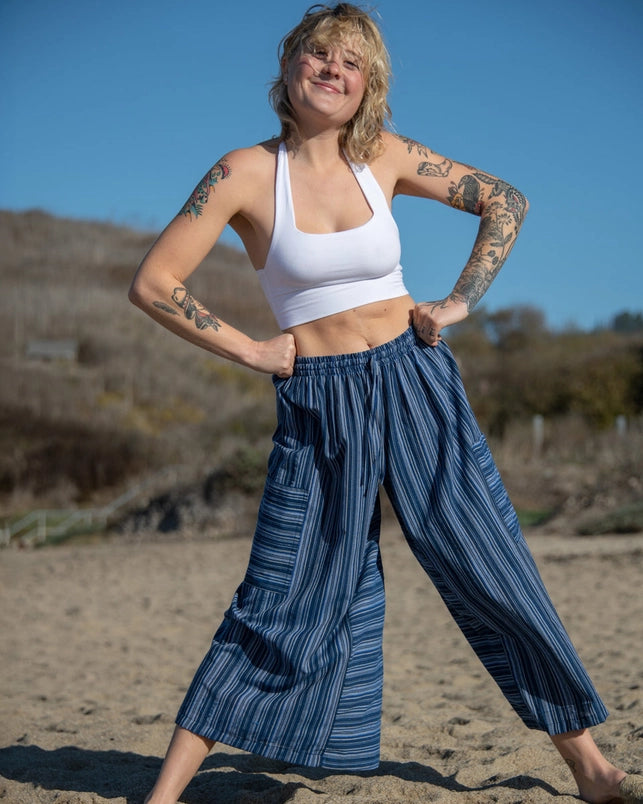Striped Kurta Pants