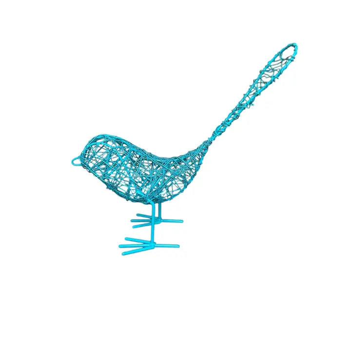 Upcycled Metal Wire Bird