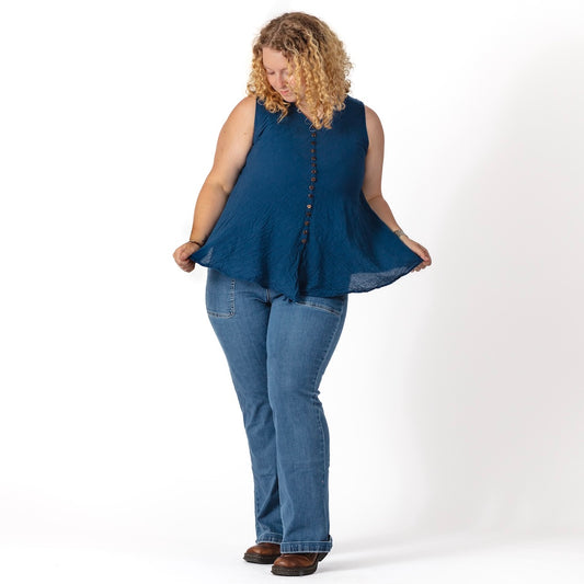 Coco Button Swing Tank