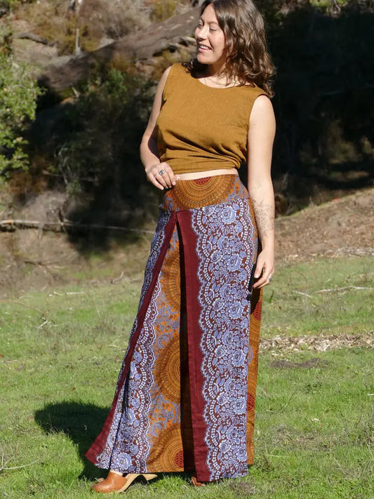 Flower Print Palazzo Pants