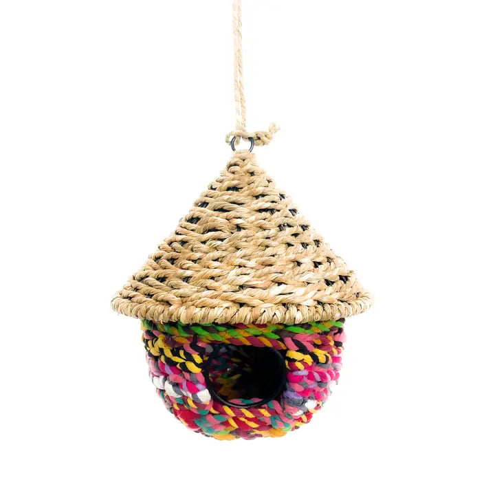Colorful Birdhouse Bungalow