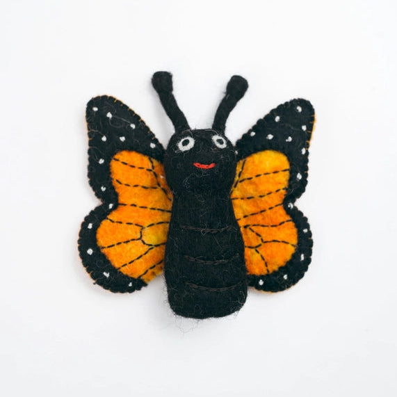 Felt Butterfly Finger Puppet