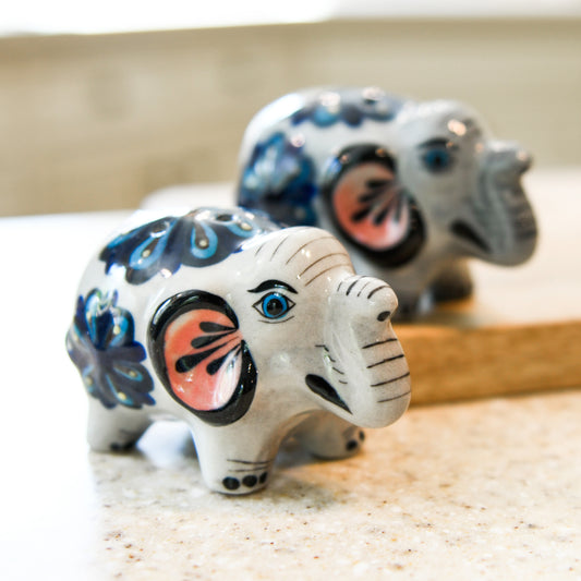 Elephant Salt and Pepper Shakers