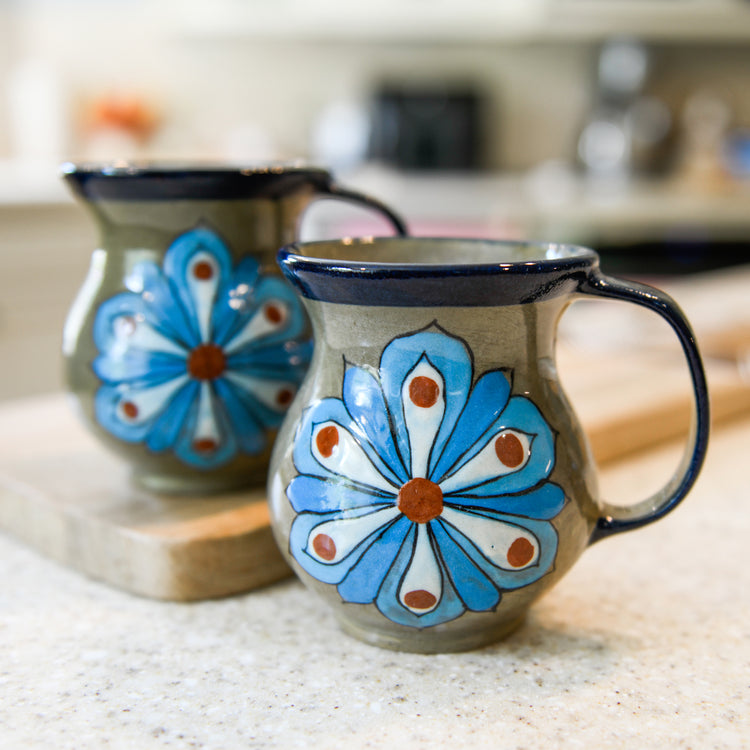 Floral Guatemalan Coffee Cup