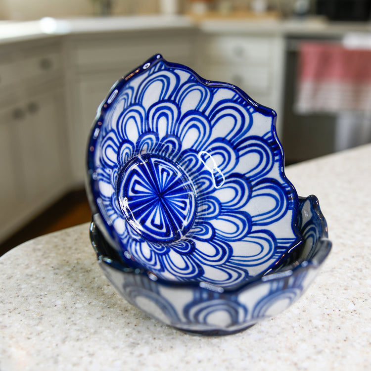 Lotus Bowl Azul