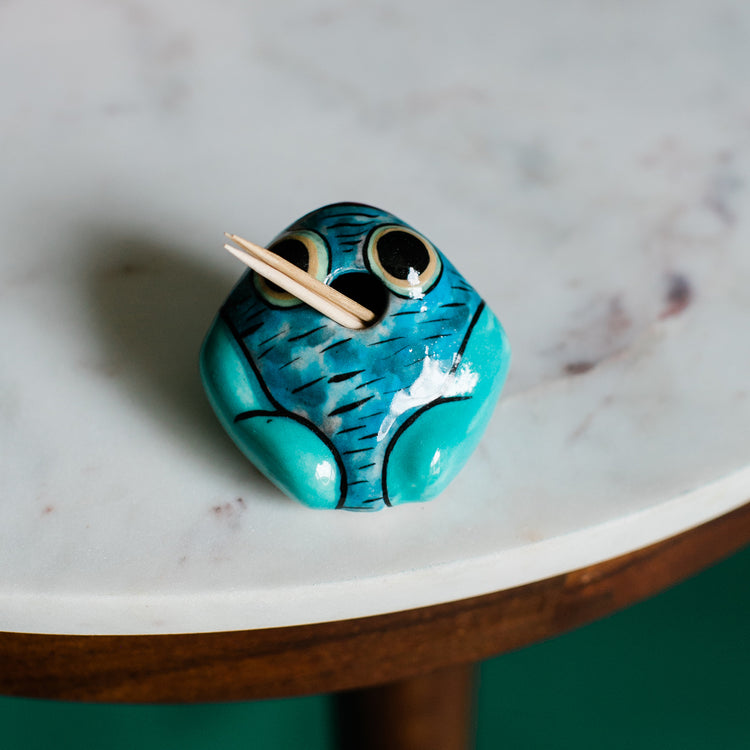 Ceramic Animal Toothpick Holder