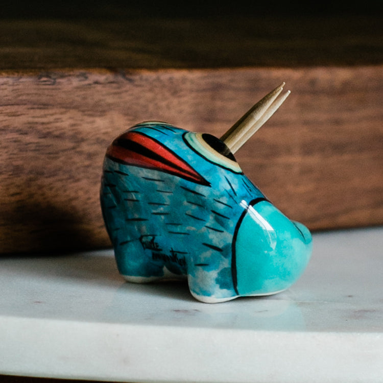 Ceramic Animal Toothpick Holder