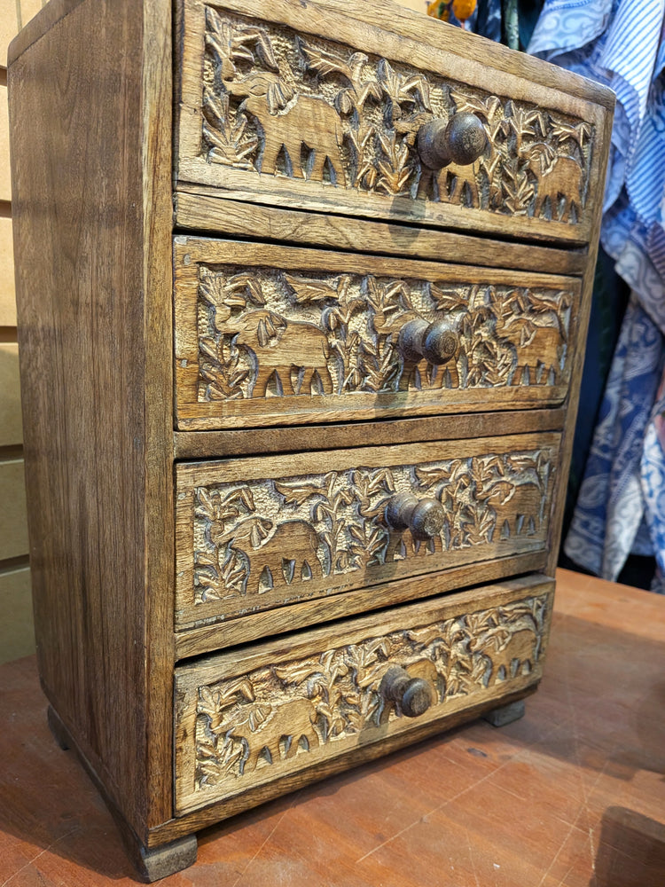 Tabletop Elephant Chest